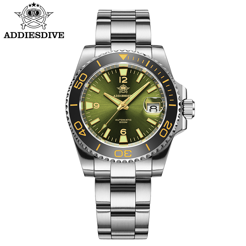 Men'S Accessories Jewelry Bracelet - Addiesdive جديد الغوص ساعة للهدية الرجال