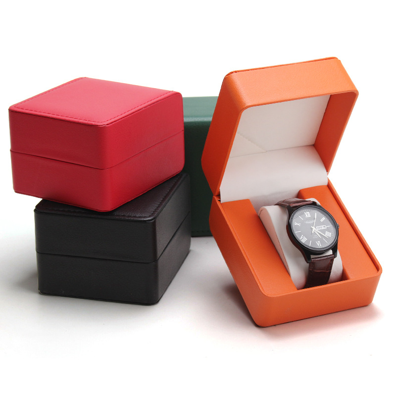 Men Accessories Organiser - صندوق تخزين الساعات PU ساعة واحدة
