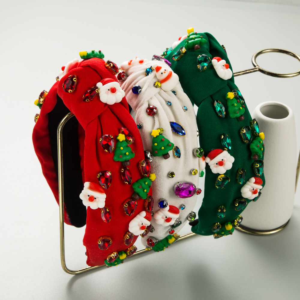 Men Accessories For Wedding - عصابة رأس جديدة لعيد الميلاد مزينة