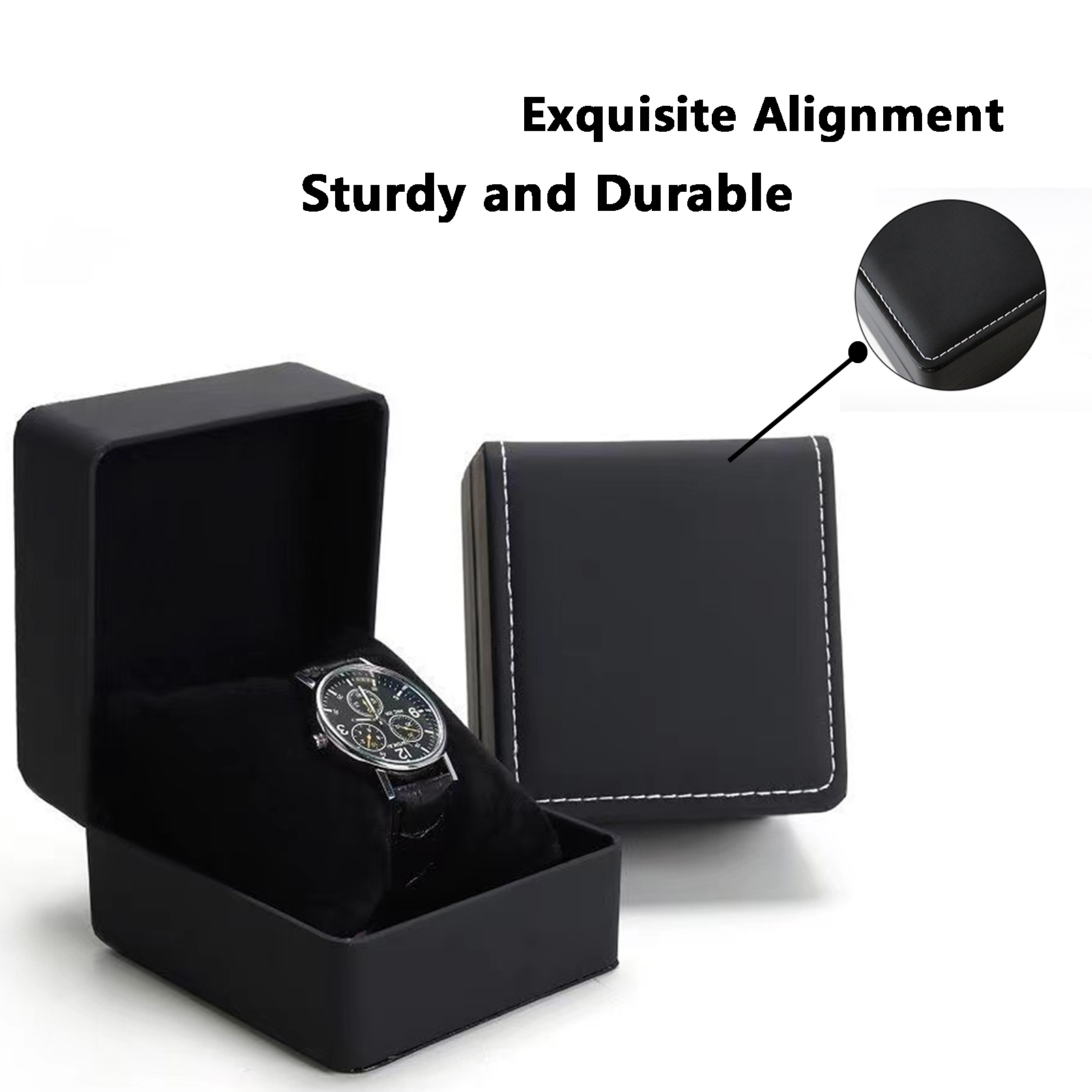صندوق هدايا لساعة واحدة باللون - مراجعة Men Accessories Organiser وسعره