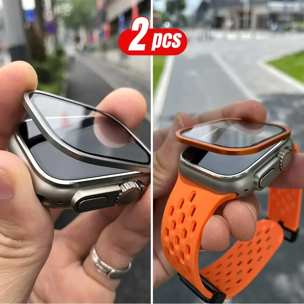 2 قطعة إطار معدني من التيتانيو - مراجعة Men'S Accessories Watches وسعره