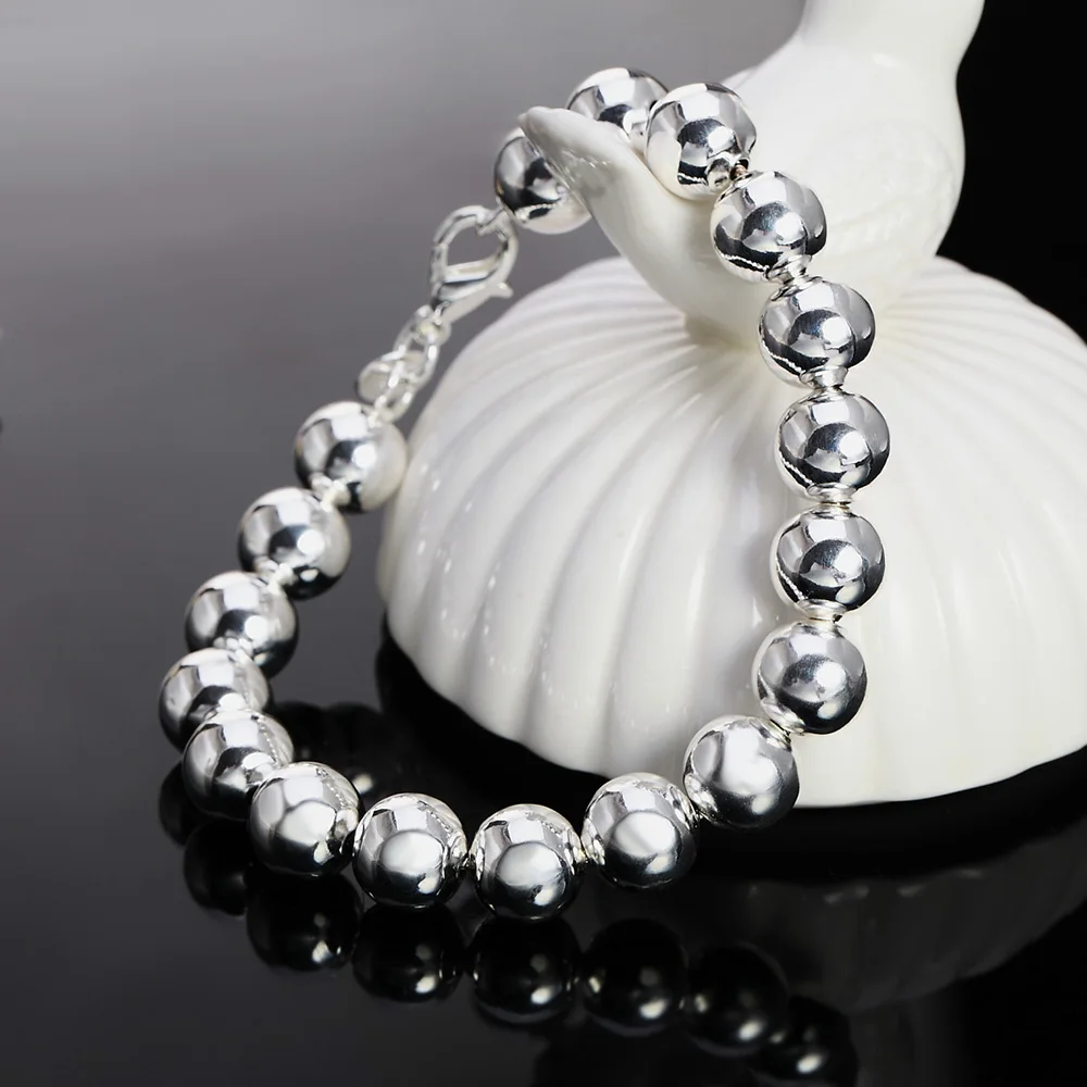 أساور جديدة أنيقة من الفضة الإ - مراجعة Men Accessories Chain And Bracelet وسعره