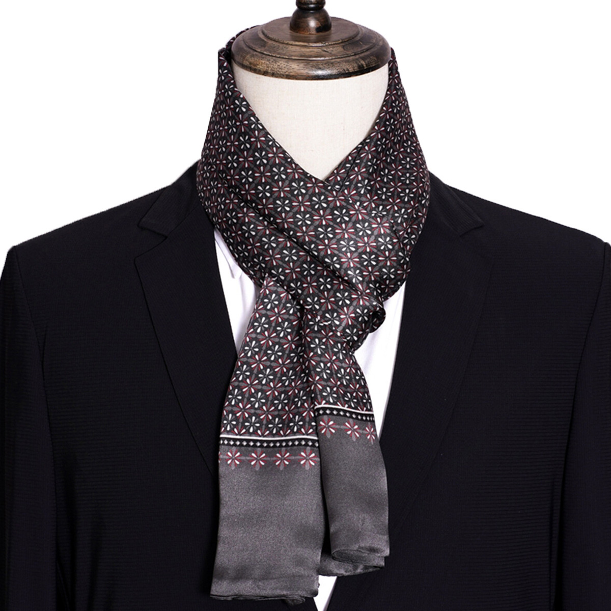 جديد الرجال شريط وشاح حريري را - مراجعة Men Accessories For Neck وسعره