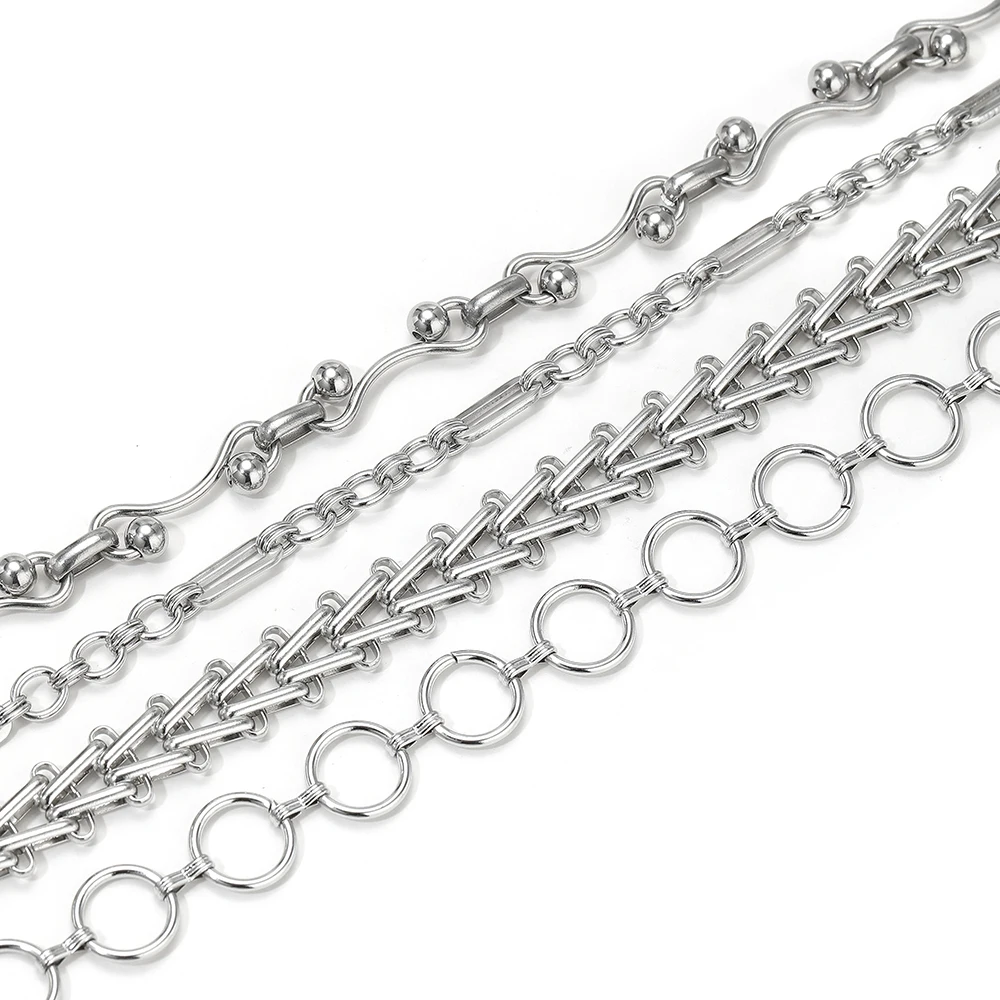 1 متر الفولاذ المقاوم للصدأ مج - مراجعة Men Accessories Chain And Bracelet وسعره