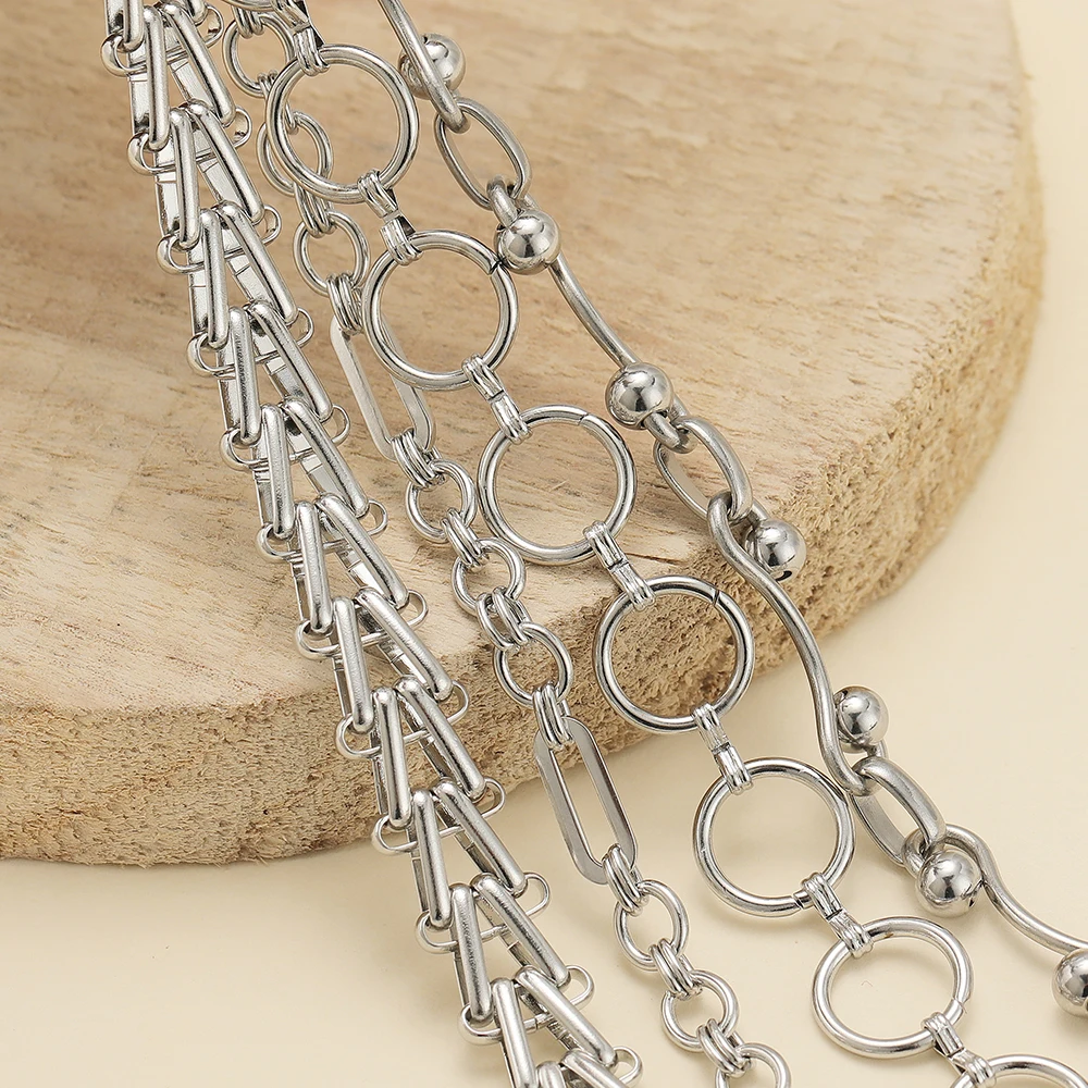 1 متر الفولاذ المقاوم للصدأ مج - مراجعة Men Accessories Chain And Bracelet وسعره