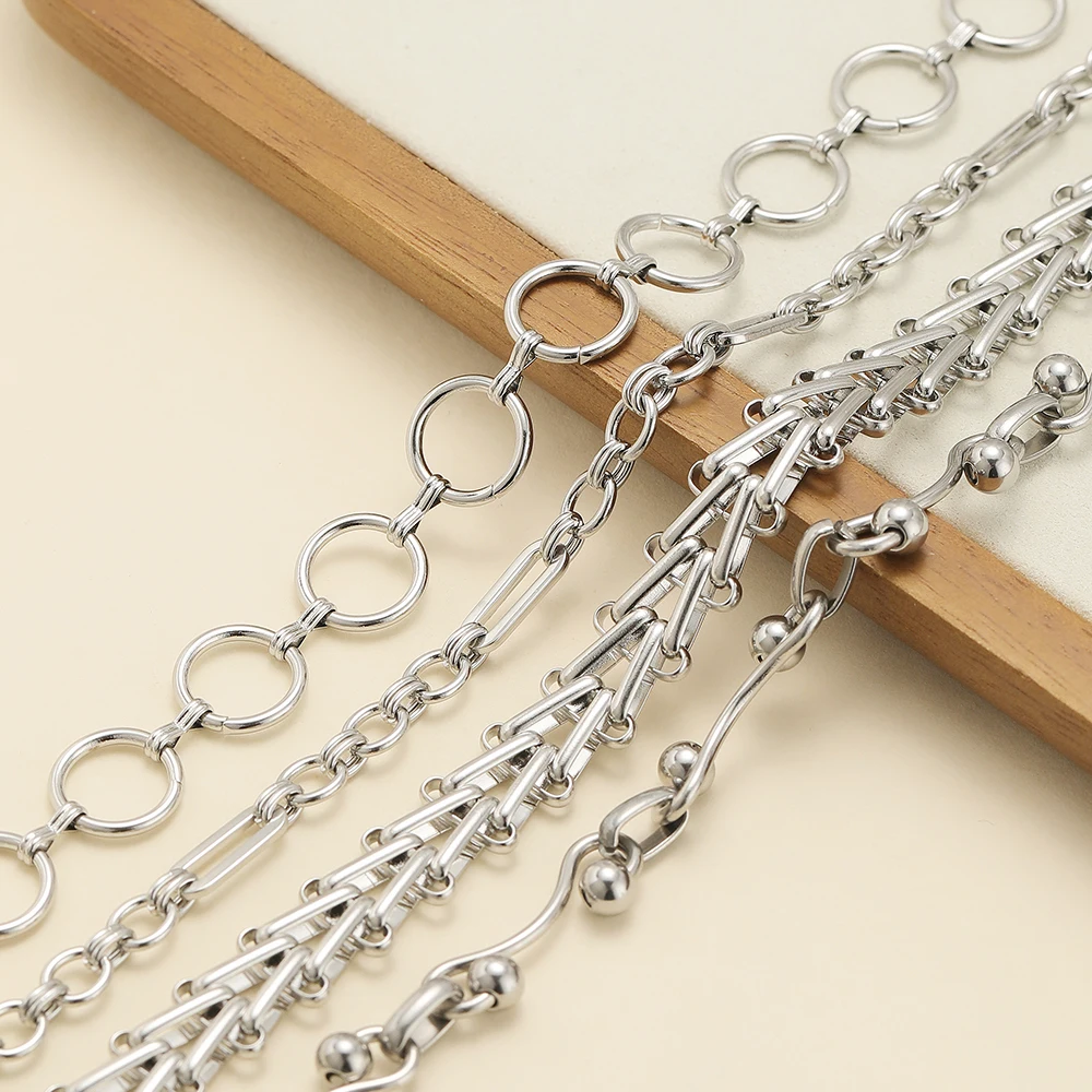 1 متر الفولاذ المقاوم للصدأ مج - مراجعة Men Accessories Chain And Bracelet وسعره
