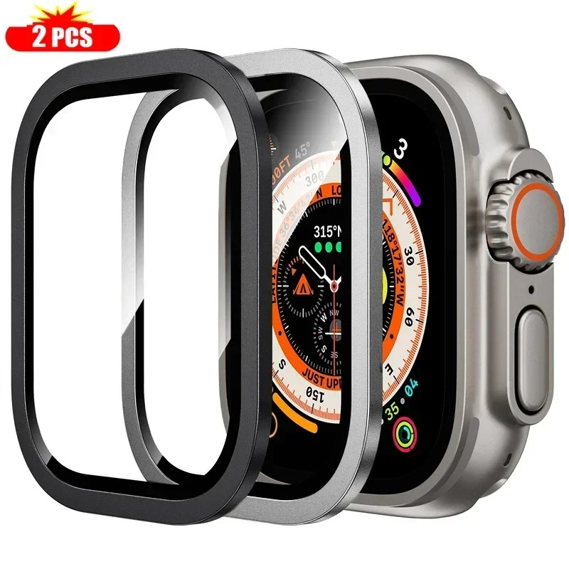 2 قطعة الزجاج المقسى لساعة أبل - مراجعة Men'S Accessories Watches وسعره