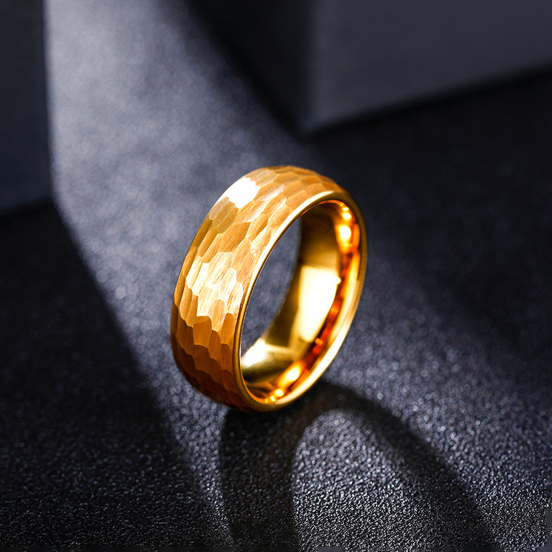 خواتم تيتانيوم مطروقة متعددة ا - مراجعة Men Accessories For Wedding وسعره