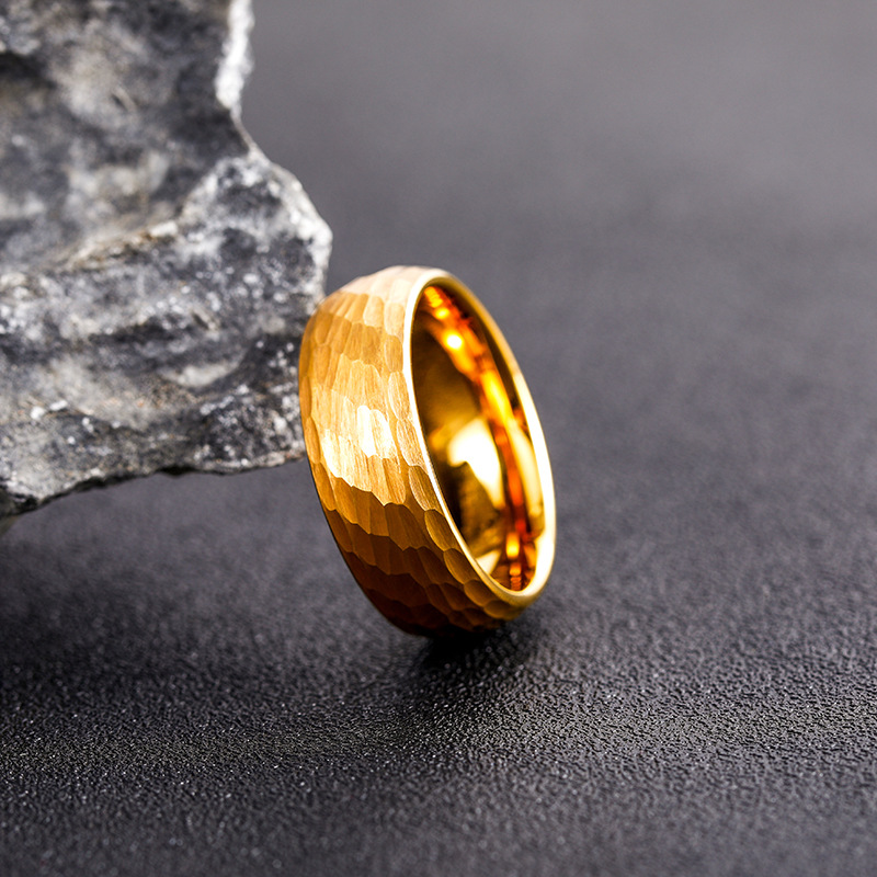 خواتم تيتانيوم مطروقة متعددة ا - مراجعة Men Accessories For Wedding وسعره