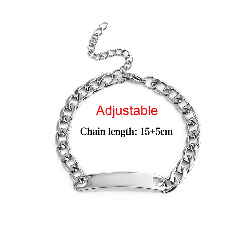 أساور وخواتم مخصصة من الفولاذ  - مراجعة Men'S Accessories Jewelry Bracelet وسعره