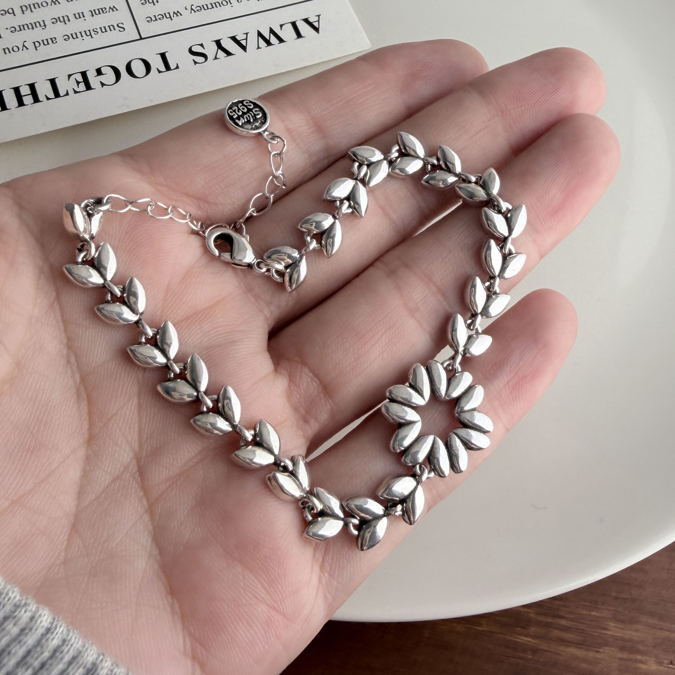 أساور فضة استرلينية عيار 925 ل - مراجعة Men Accessories Chain And Bracelet وسعره