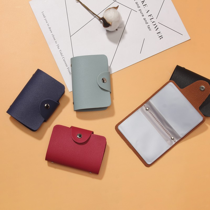 حقيبة حامل بطاقة جلدية فاخرة ل - مراجعة Men Accessories Organiser وسعره