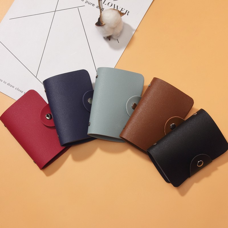 حقيبة حامل بطاقة جلدية فاخرة ل - مراجعة Men Accessories Organiser وسعره