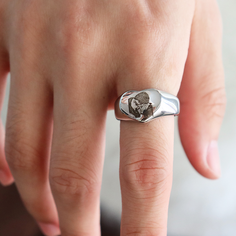 مخصص محفورة صورة شعار اسم القل - مراجعة Men Accessories For Wedding وسعره