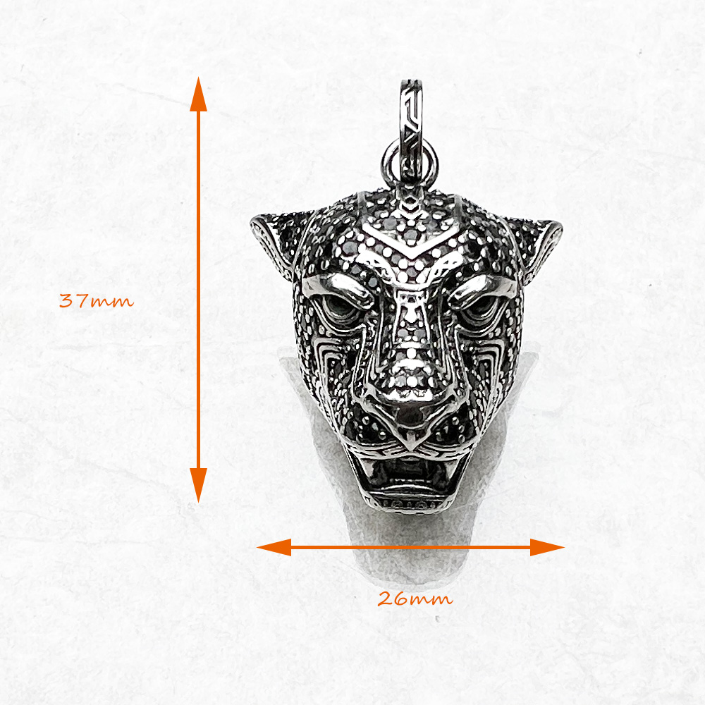 قطة سوداء ، قلادة من الفضة الإ - مراجعة Men Accessories Brands وسعره