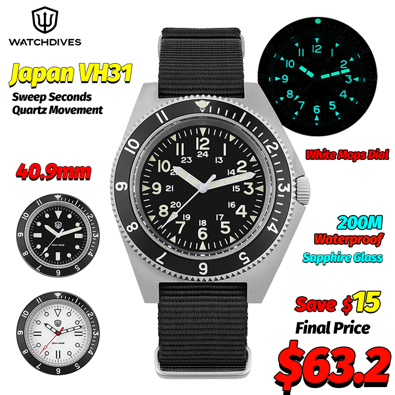 Watchdives WD1972 ساعة كوارتز  - مراجعة Men'S Accessories Jewelry Bracelet وسعره