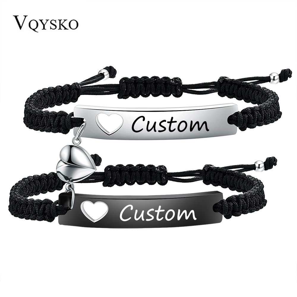 مخصص الفولاذ المقاوم للصدأ زوج - مراجعة Men Accessories Chain And Bracelet وسعره