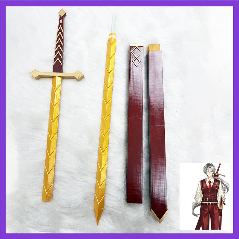 سيف مستقيم مع غمد لشخصية لوسيو - مراجعة Men Accessories For Party وسعره